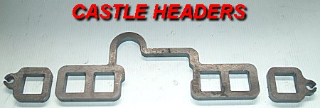 6cyl BLUE & BLACK MOTOR. 1-5/8in. PRIMARIES