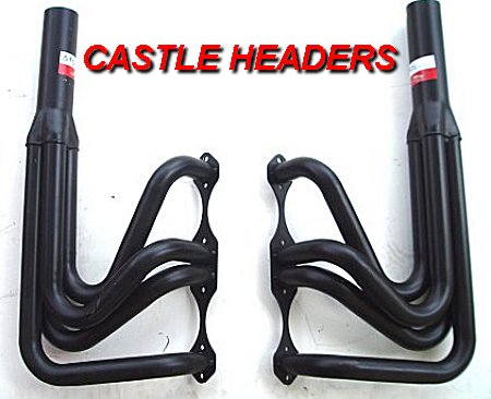 CHEVROLET SMALL BLOCK SPRINT CAR 23 DEG. HEADS 4 INTO 1 DESI...