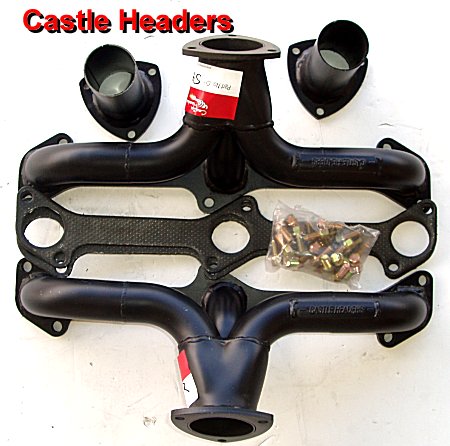 FORD V8 SIDE VALVE BLICJ HUGGERS 1 5/8in PRIMARIES 2 1/2in F...