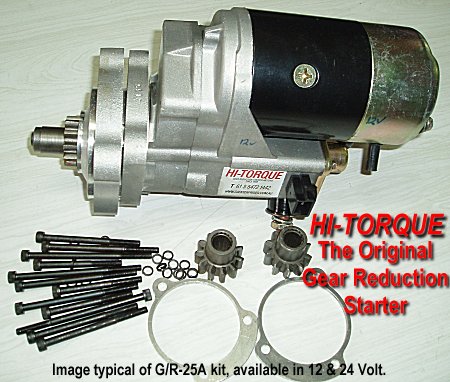 Universal Kit A Suits 10 - 11 - 13 tooth  24v  4.5Kw  3 Hole...